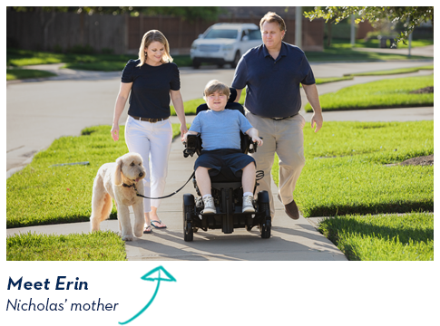 Meet Erin, Nicholas' mother